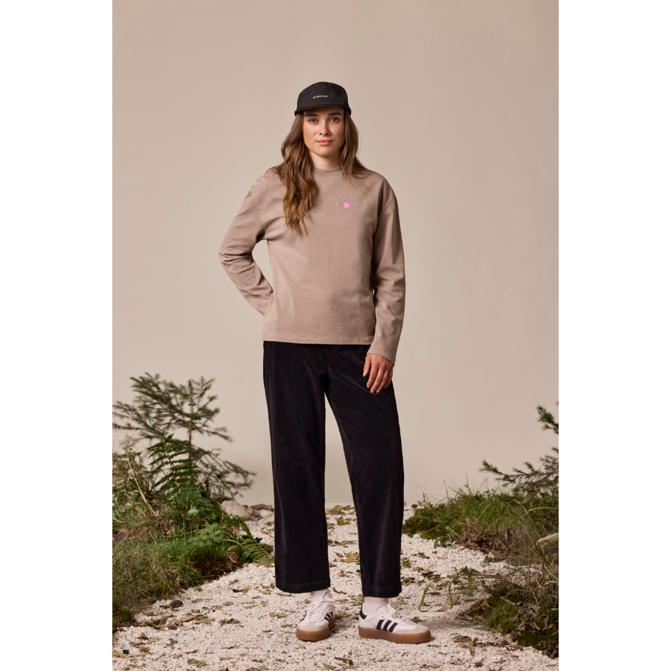 T-shirt à manches longues et coupe carrée en jersey simple épais de coton biologique||BeerenbergM. - Heavy Organic Cotton L/S - W's