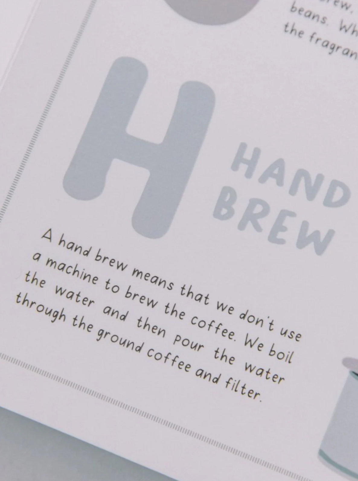 Livre pour enfants - My Barista ABC||My Barista ABC - Book