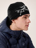 Tuque Satoro- Black/Arctic Silk|| Satoro Merino Toque - Black/Arctic Silk