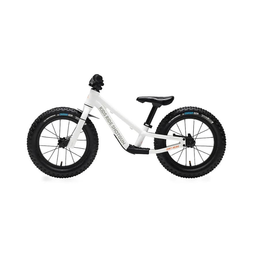 Dirt Hero 12'' - Vélo Équilibre - 12-1/2'' - Blanc - Sans Frein
