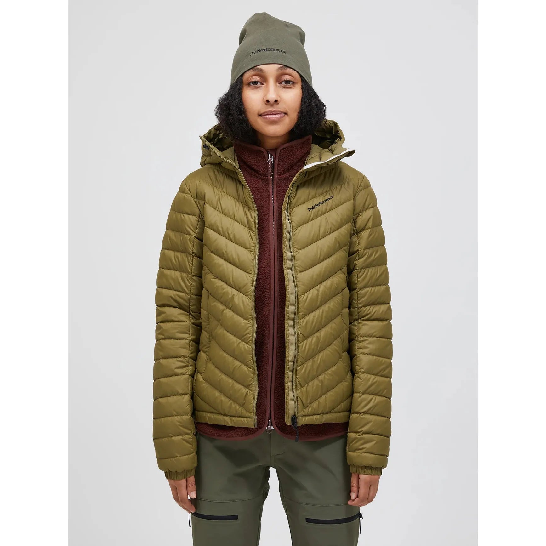 Veste Frost en duvet pour Femme || Frost - Down Hood Jacket for Women's