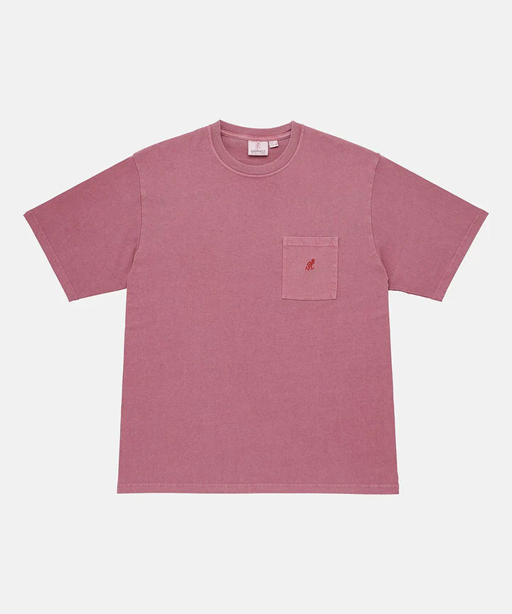 T-shirt One Point teint par pigmentation - Unisexe