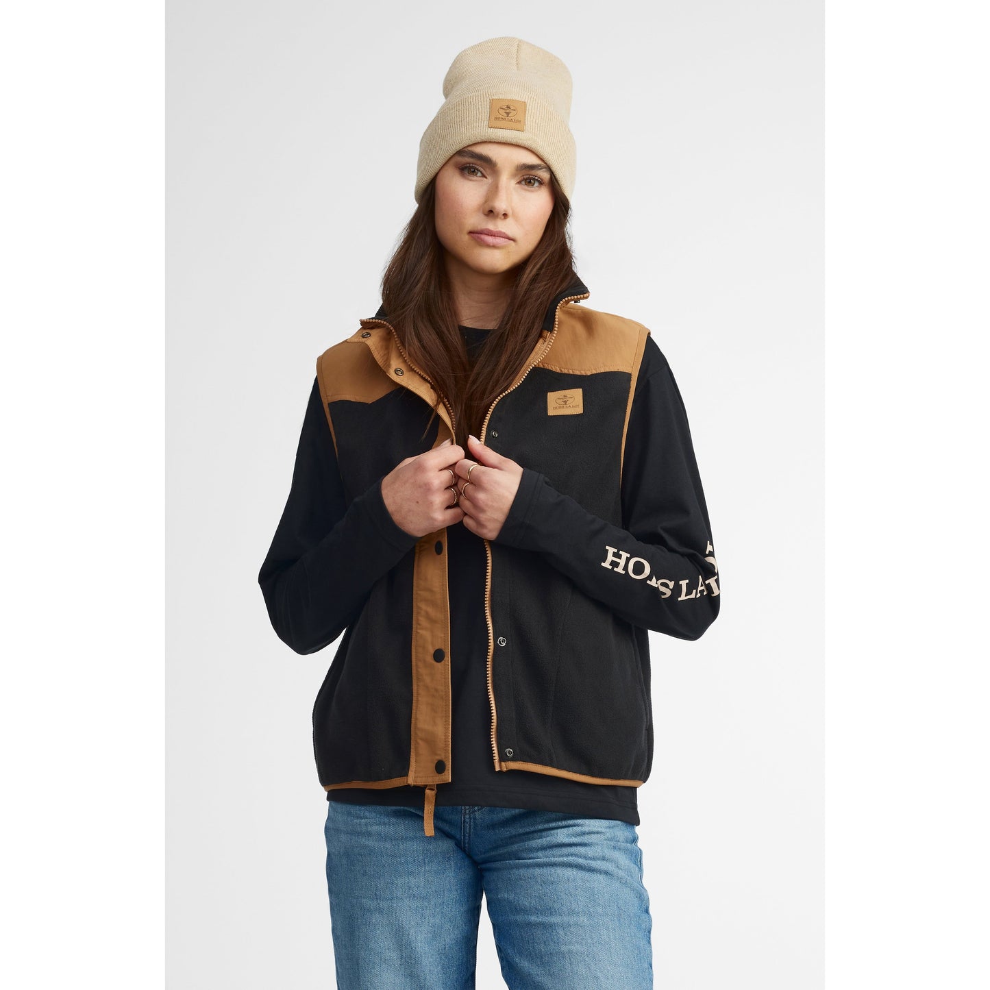 Veste sans manche Originale en Polaire pour Femmes || Original Polar Vest for Women's