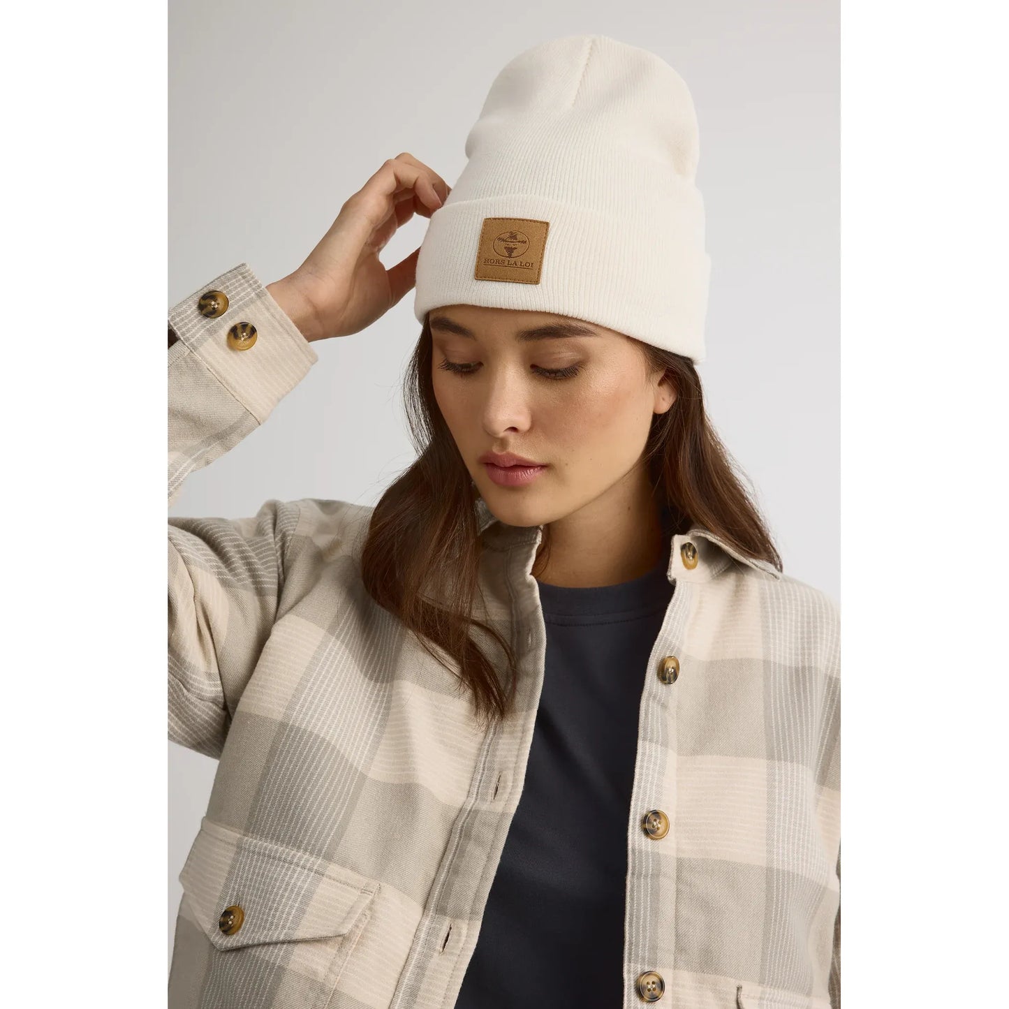 Tuque ultra-douce unisexe à logo – La Maille Fine II