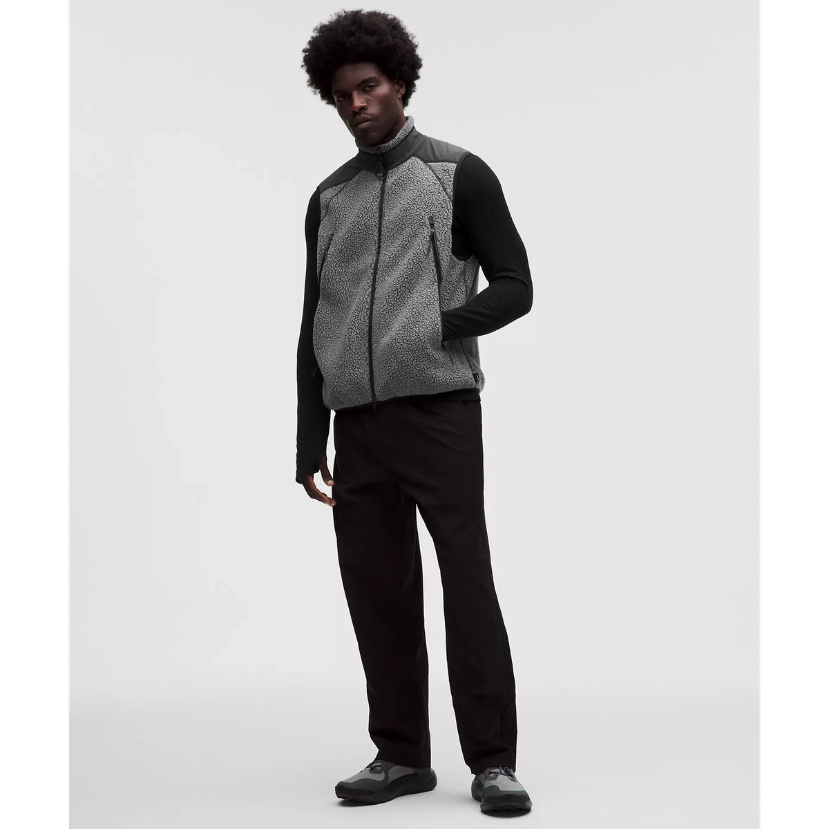 Gilet thermique Polartec Pro à panneaux - Hommes