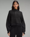 Haut col tunnel très ample Scuba pour Femme || Scuba Oversized Funnel Neck for Women's