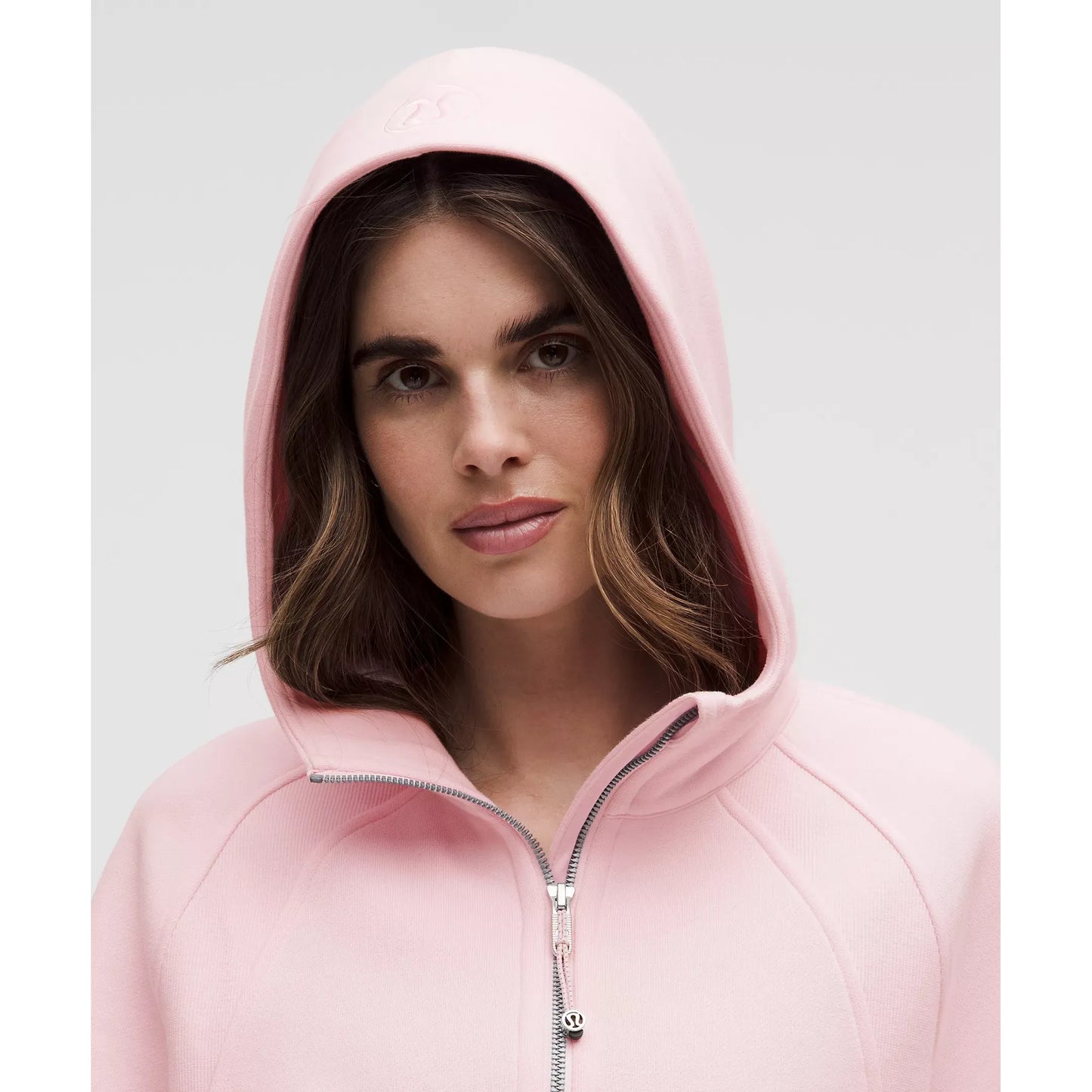 Scuba Oversized Half-Zip Hoodie - Femmes