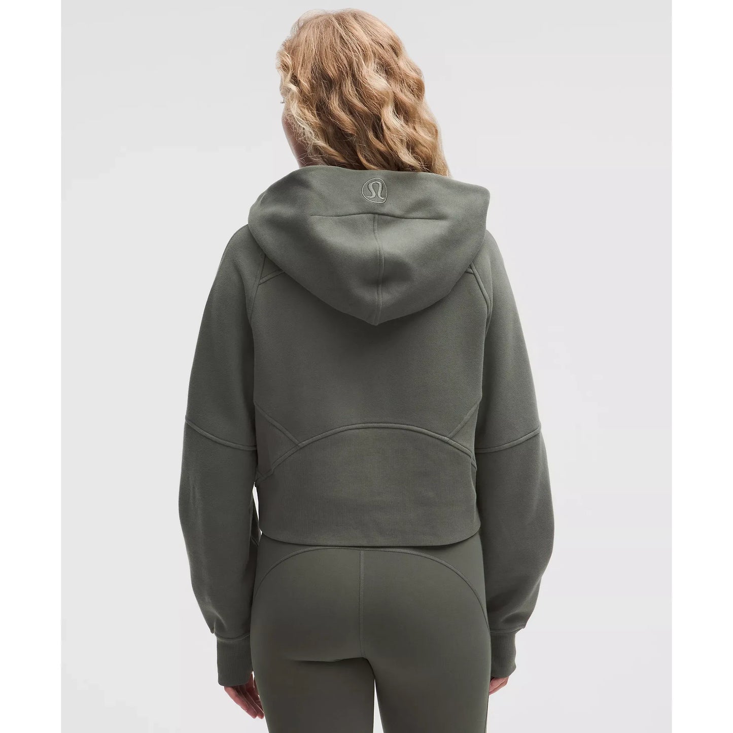 Scuba Oversized Half-Zip Hoodie - Femmes