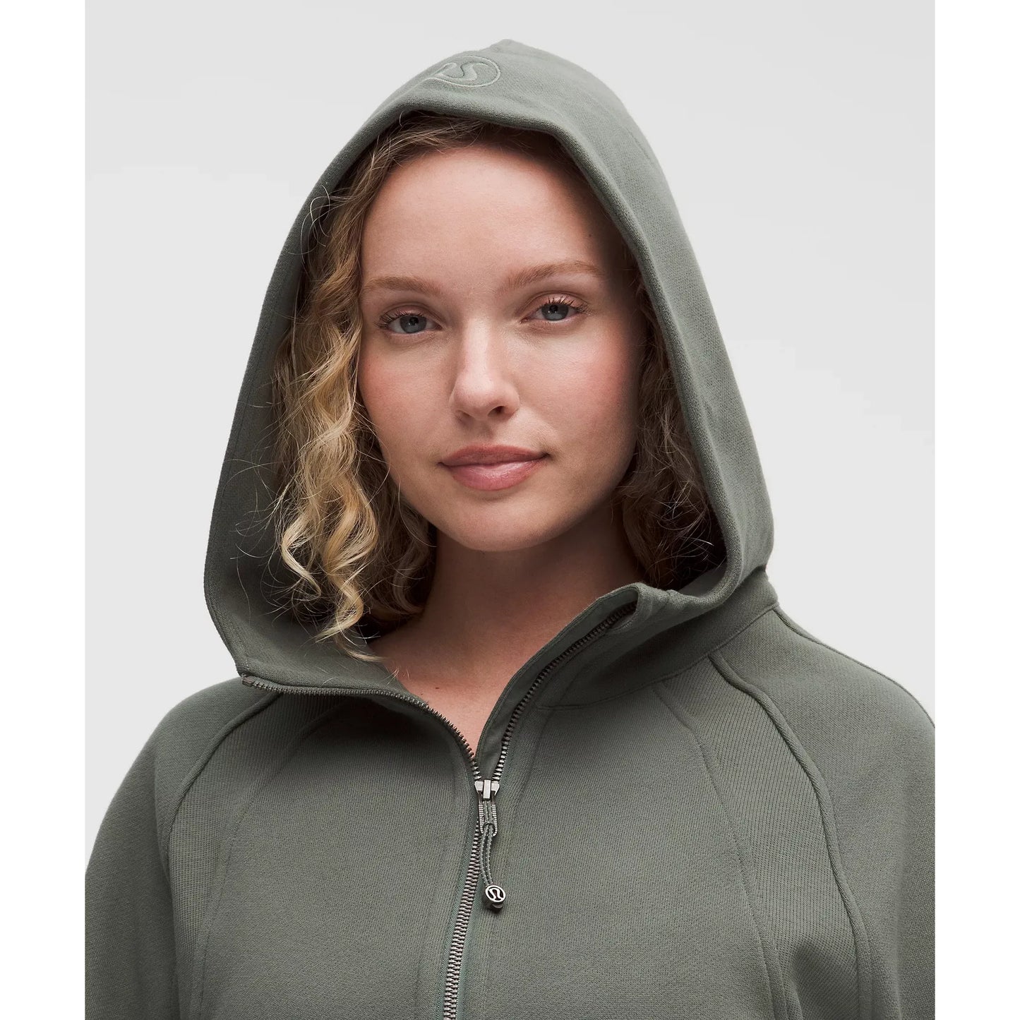 Scuba Oversized Half-Zip Hoodie - Femmes