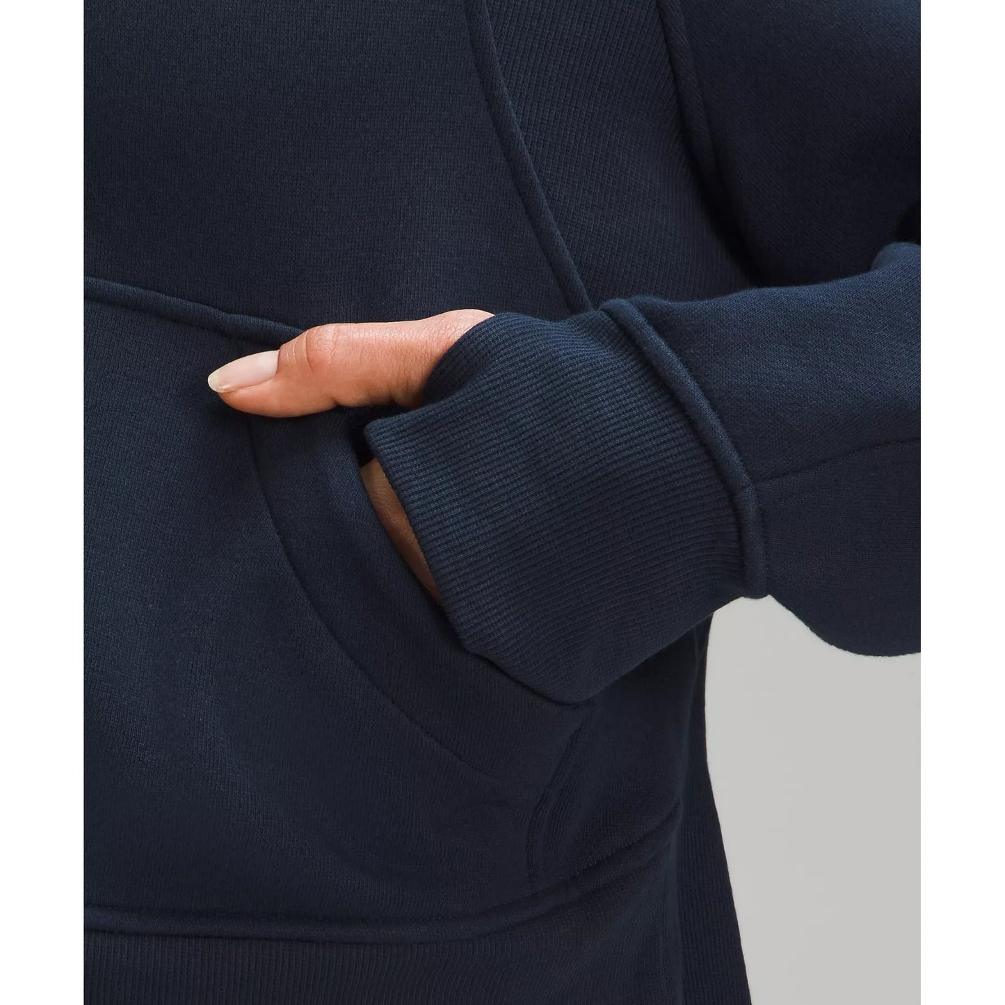 Scuba Oversized Half-Zip Hoodie - Femmes