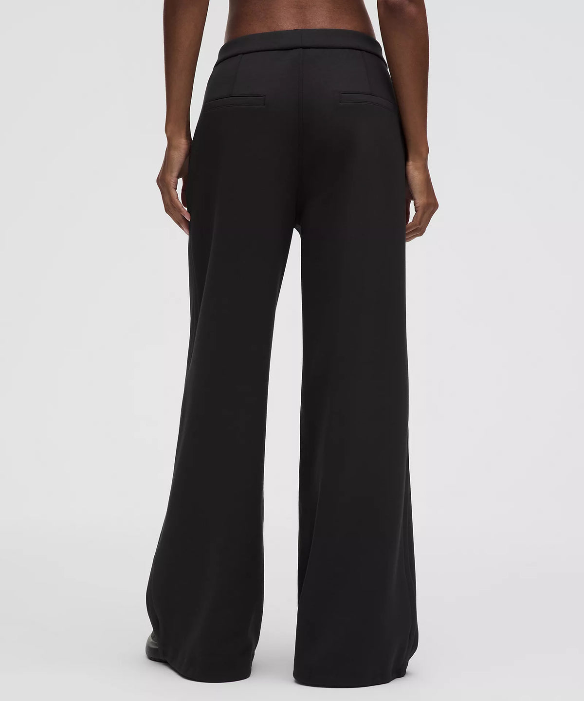 Pantalon large taille haute Smooth Spacer - Femmes