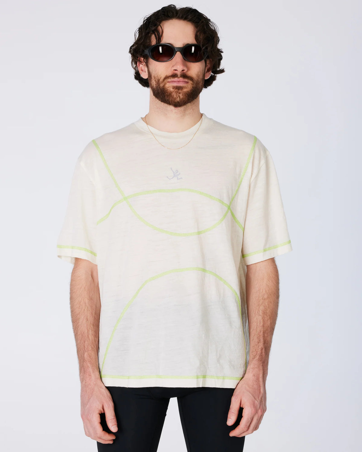 T-shirt Spotted Mérinos - Unisexe