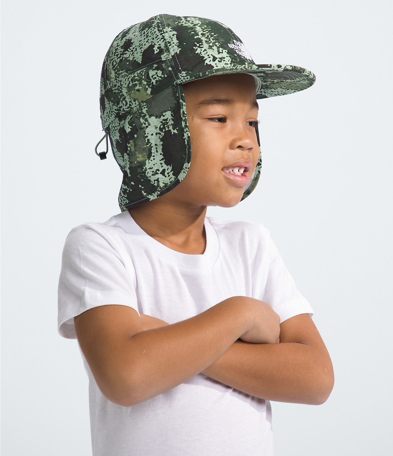 Class V - Sunshield Hat - Kids - Sage/Camo Print