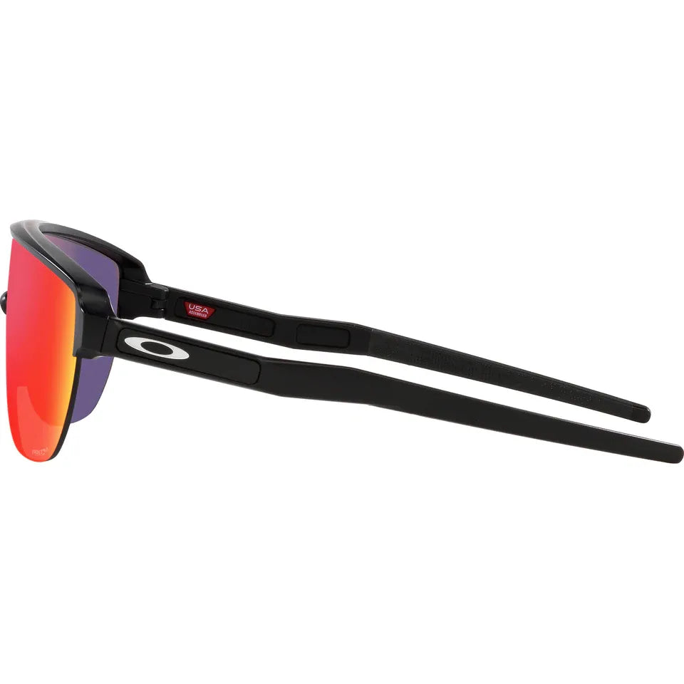 Lunettes de soleil Corridor - Noir mat - Verres Prizm Road - Unisexe