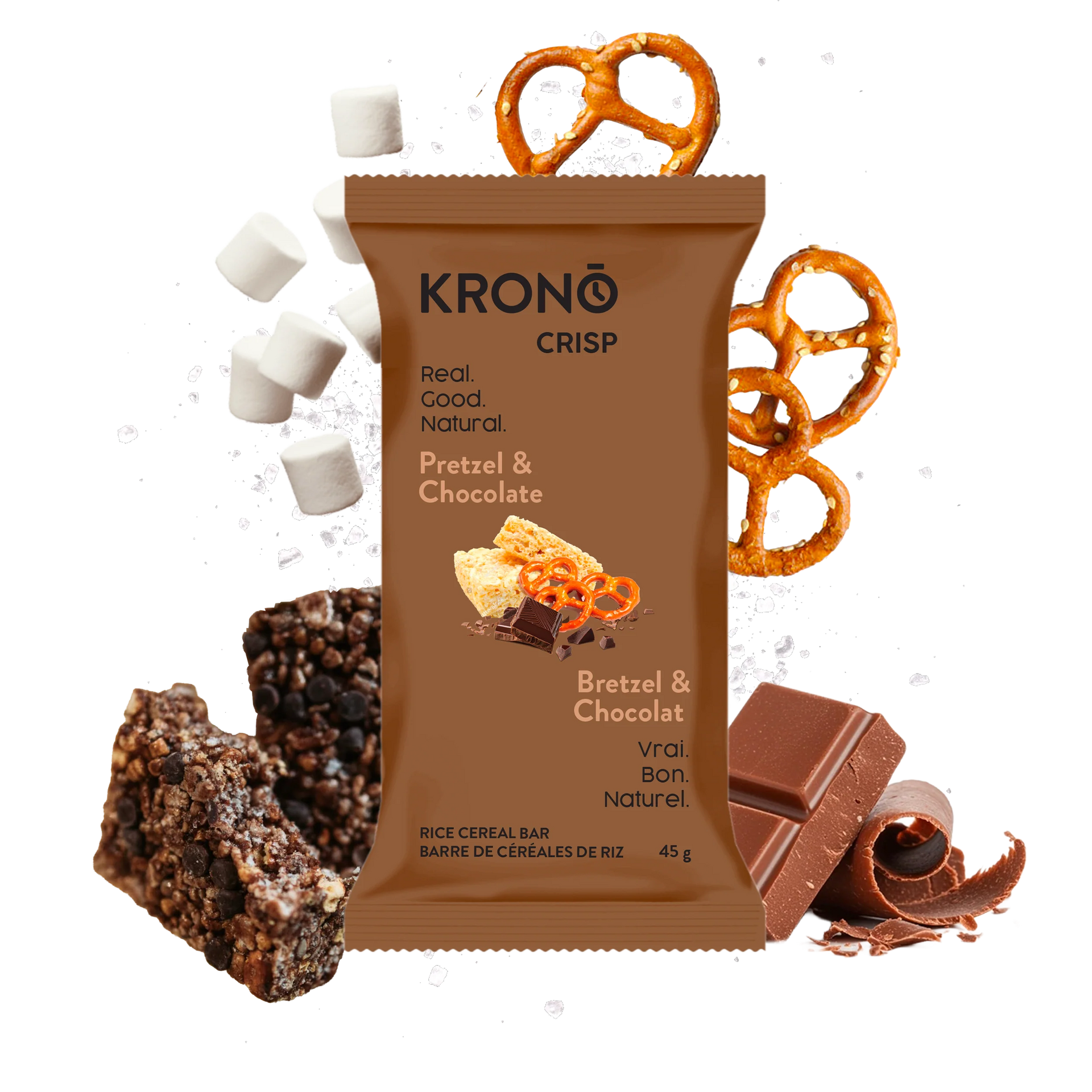 Krono Crisp énergétique bretzel & chocolat