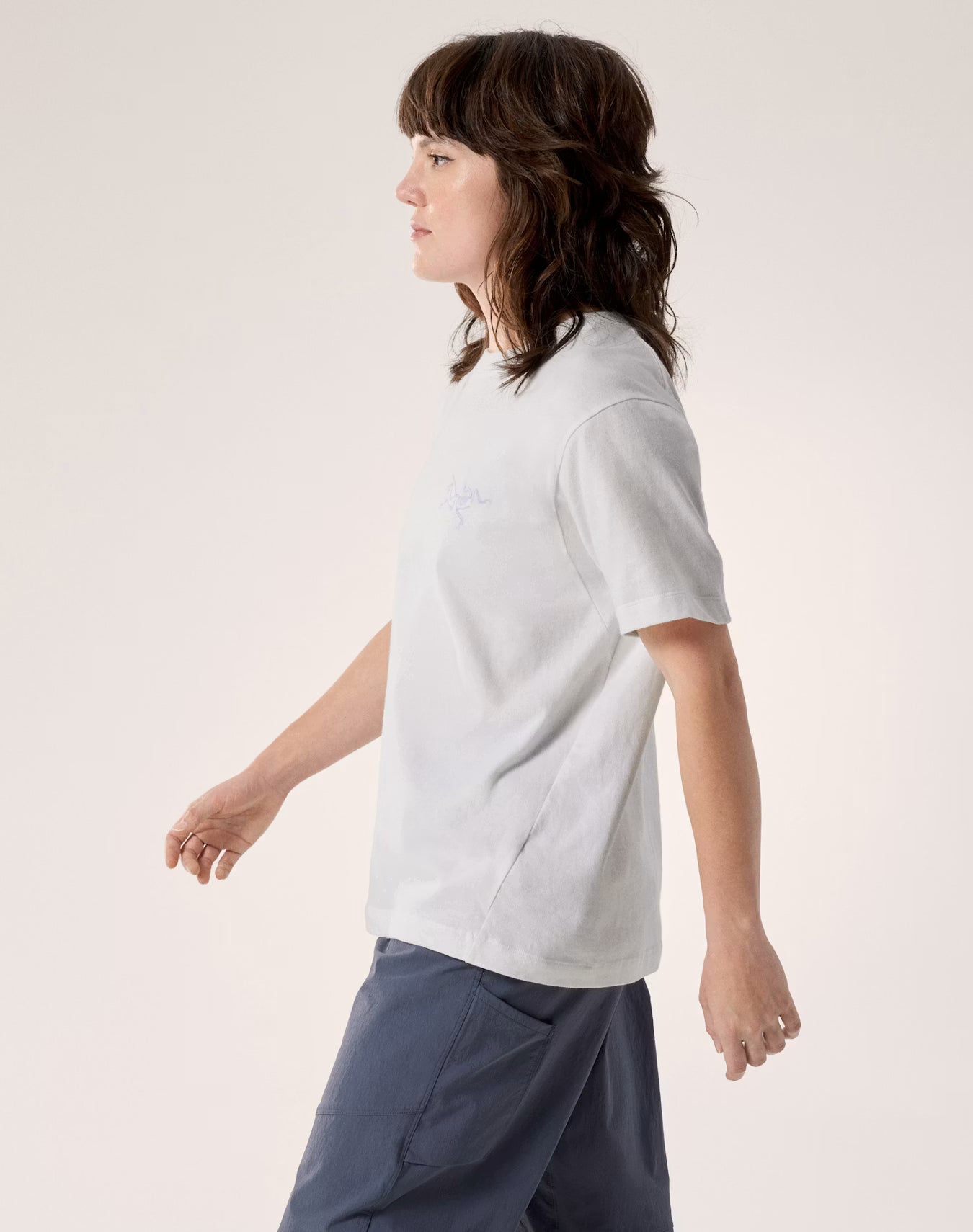 T-shirt Kragg Cotton Little Bird Crew SS - Femmes