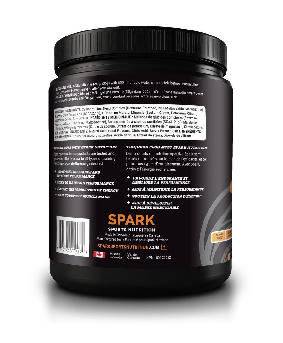 SPARK Electrolyte 600g - Sour Peach