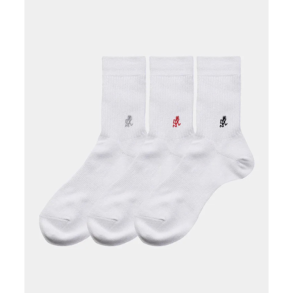 Chaussettes Gramicci Basic Crew - Lot de 3 - Unisexe
