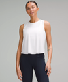Camisole courte Sculpt Cordon pour Femmes|| Sculpt Cropped Tank Top Cinch for Women