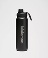 Bouteille d'eau Back to Life 710 ml || Back to Life Sport Bottle 24 oz Gold - Black