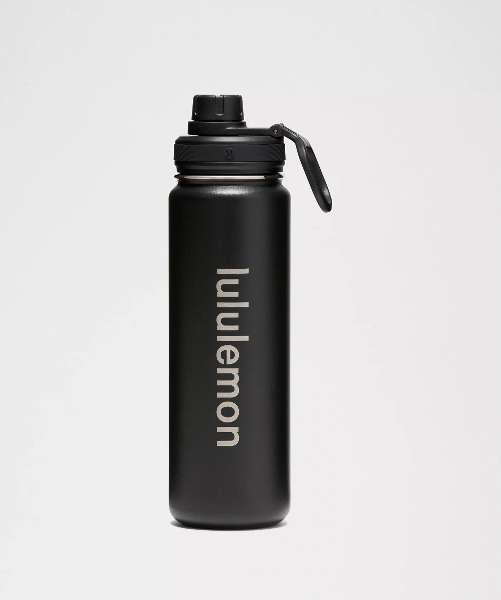 Bouteille d'eau Back to Life 710 ml || Back to Life Sport Bottle 24 oz Gold - Black