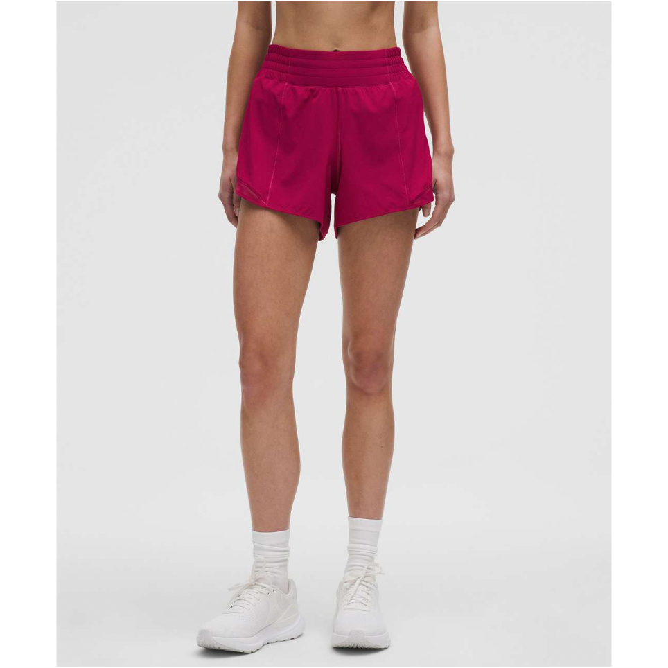 Shorts Doublé Taille Haute Hotty Hot 4" - Femmes