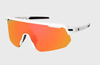 Lunettes Ronin RIG Reflect – Blanc mat / Topaze || Ronin RIG Reflect Eyewear- Matte White/Topaz