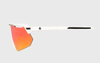 Lunettes Ronin RIG Reflect – Blanc mat / Topaze || Ronin RIG Reflect Eyewear- Matte White/Topaz