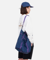 Sac Tote Compactable en Nylon - Bleu Foncé|| Nylon Packable Explorer Tote - Deep Navy