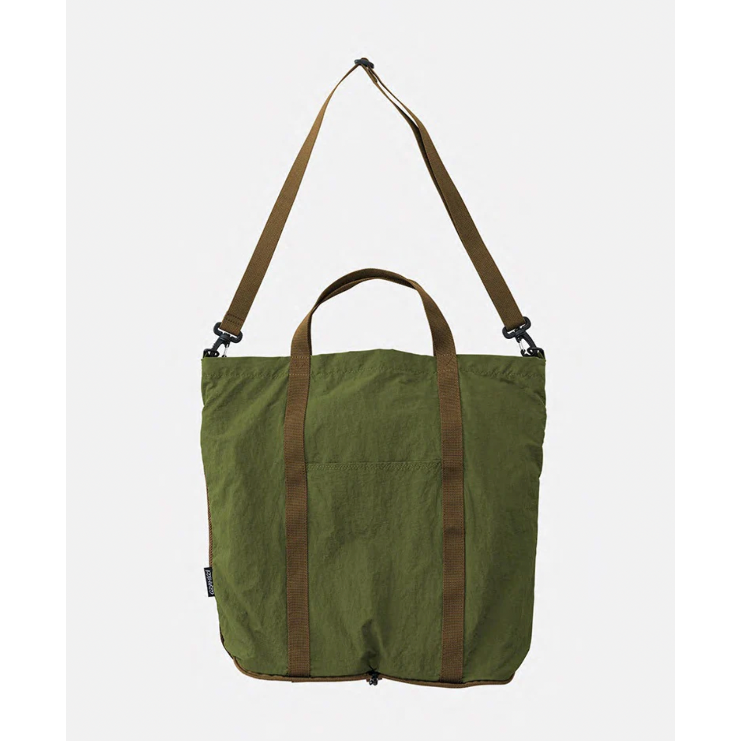 Tote en Nylon Compressible - Olive || Nylon Packable Explorer Tote - Olive