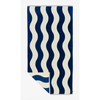 Serviette de plage rayée Slowtide – Deep pool || Slowtide Stripe Beach Towel - Deep Pool