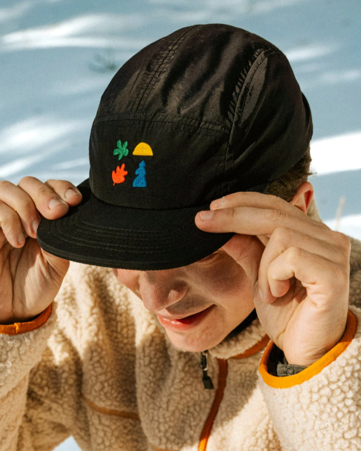 Casquette Camper noire || Cap Camper Black