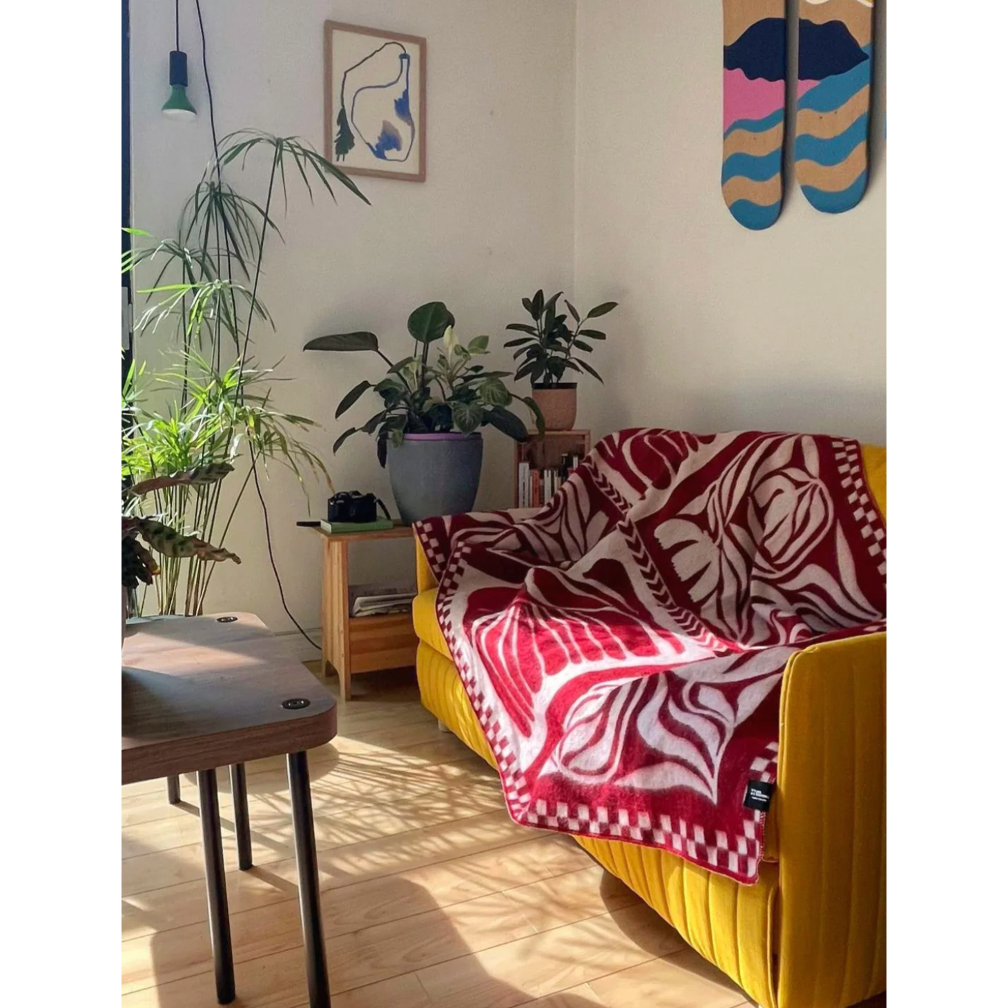 Couverture à fleurs — Fleurie