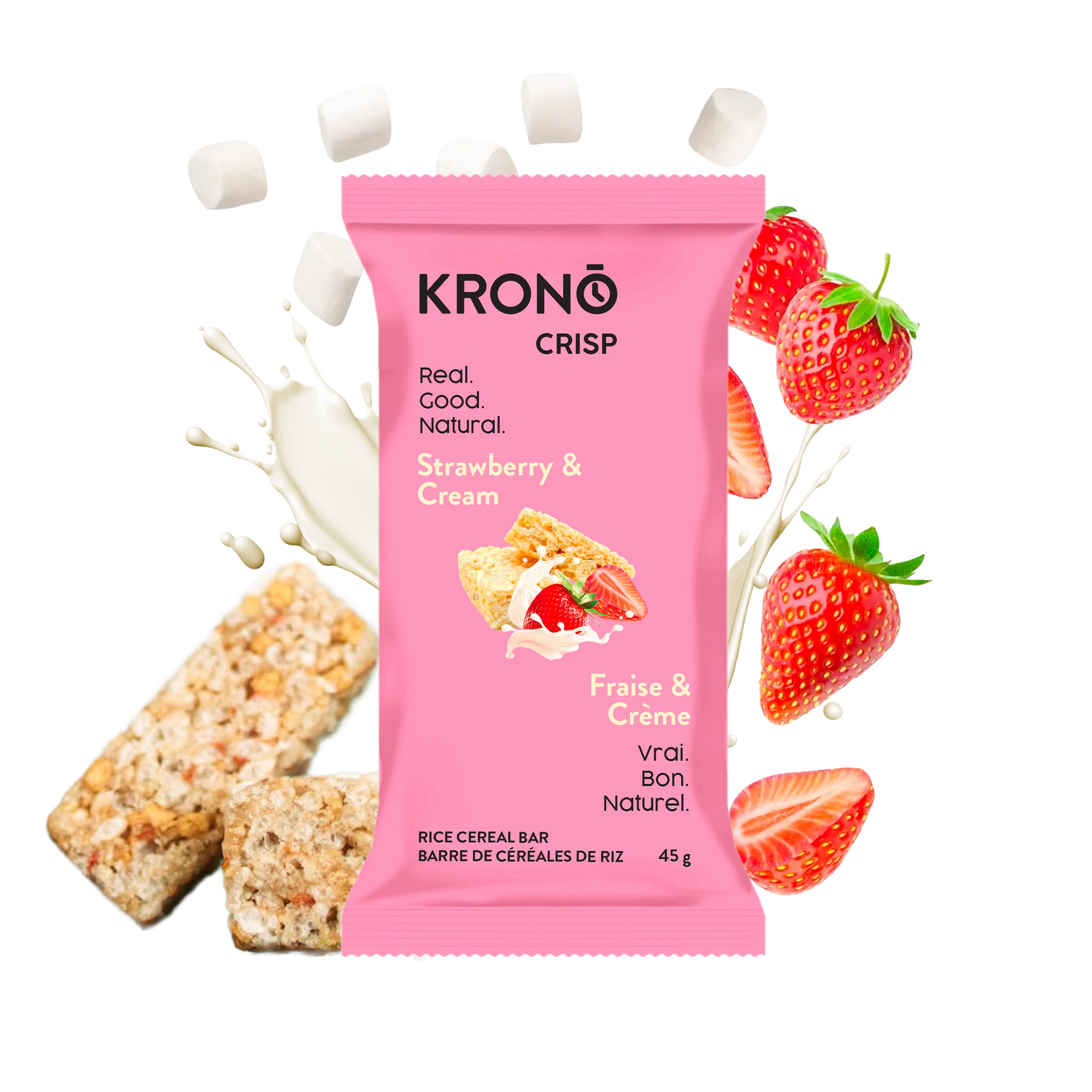 Krono - Crisp énergétique fraise & crème