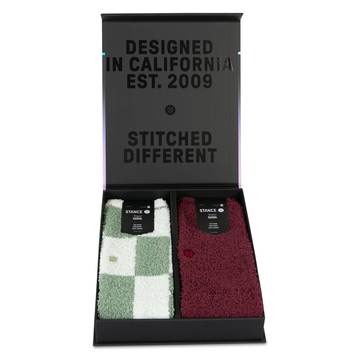 Chaussettes mi-mollet patchwork - Femmes