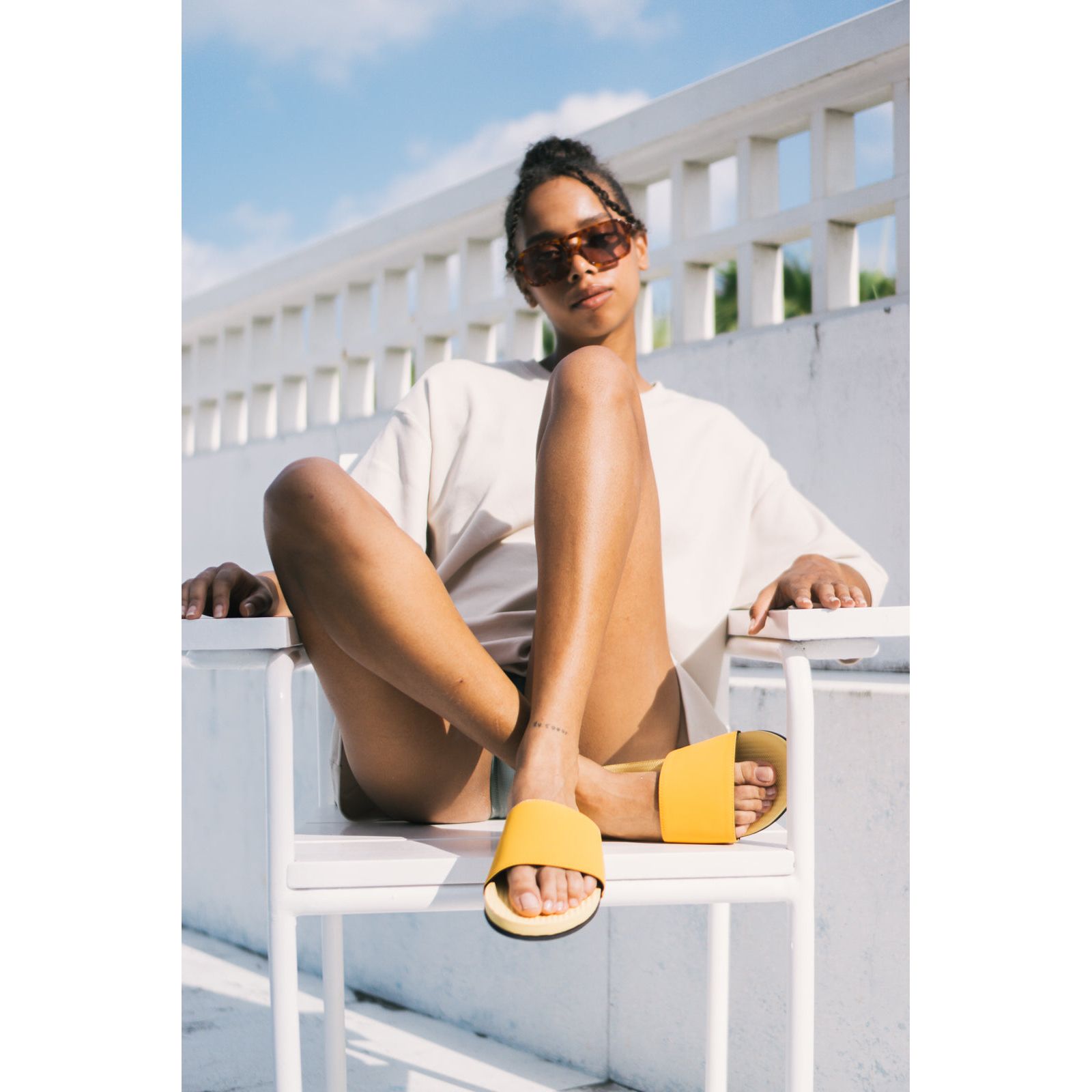 Slide Platform Sandals - Women's