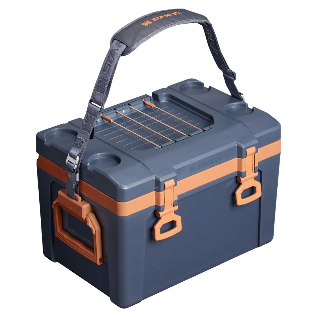 Glacière d'extérieur facile à transporter + sangle - 24 Qt - Twilight
