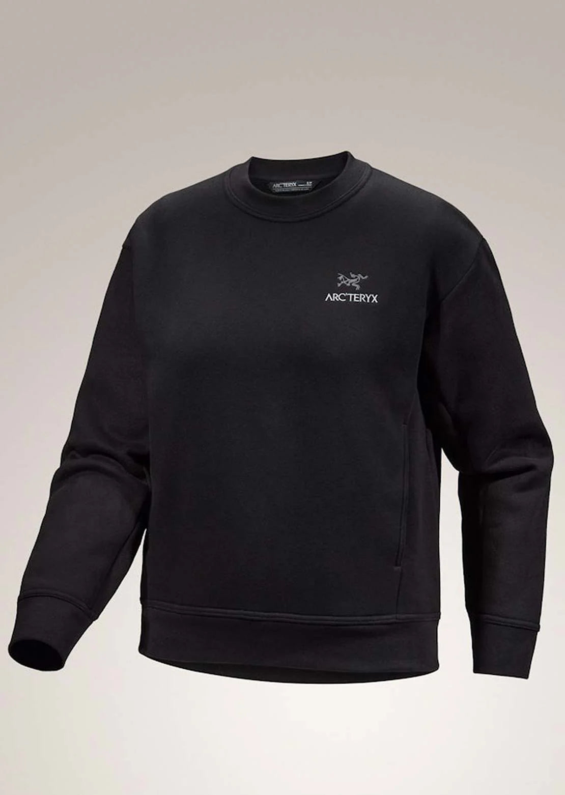 Chandail en polar à col rond Emblem - Femmes