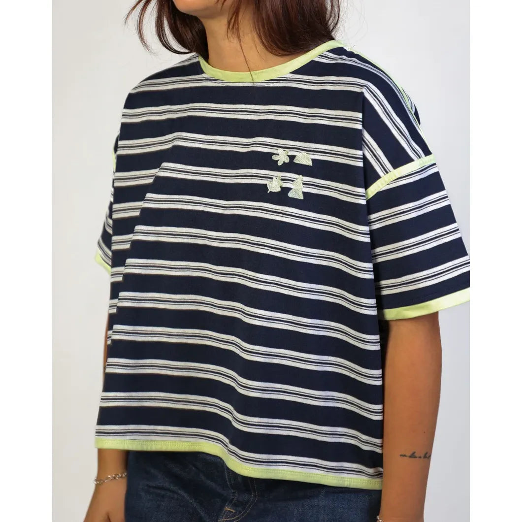 T-Shirt ligné - Femmes