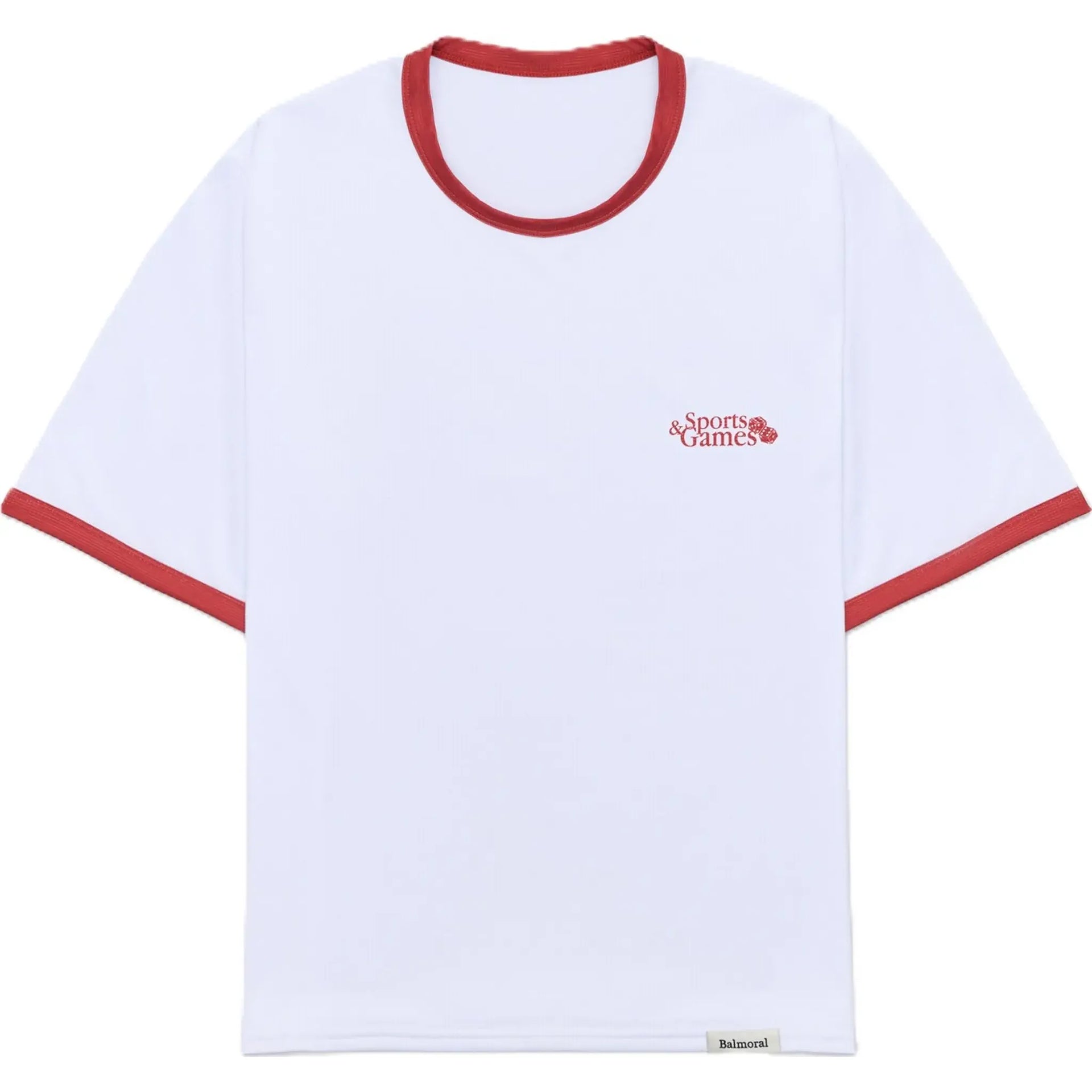 Oxford Cropped Ringer  - T-Shirt - Unisexe