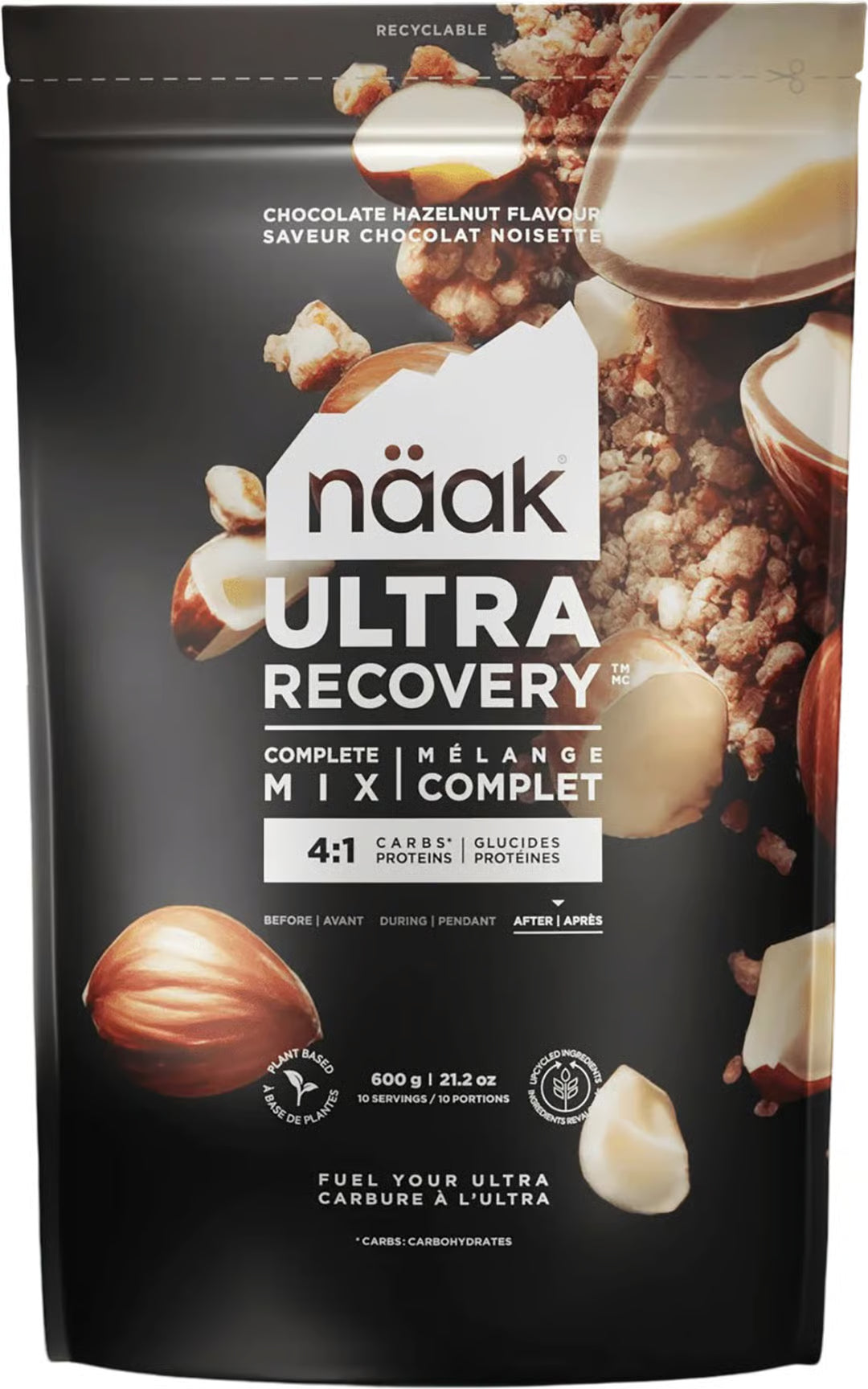 Mélange de récupération complet - Chocolat Noisette Ultra Recovery 600g