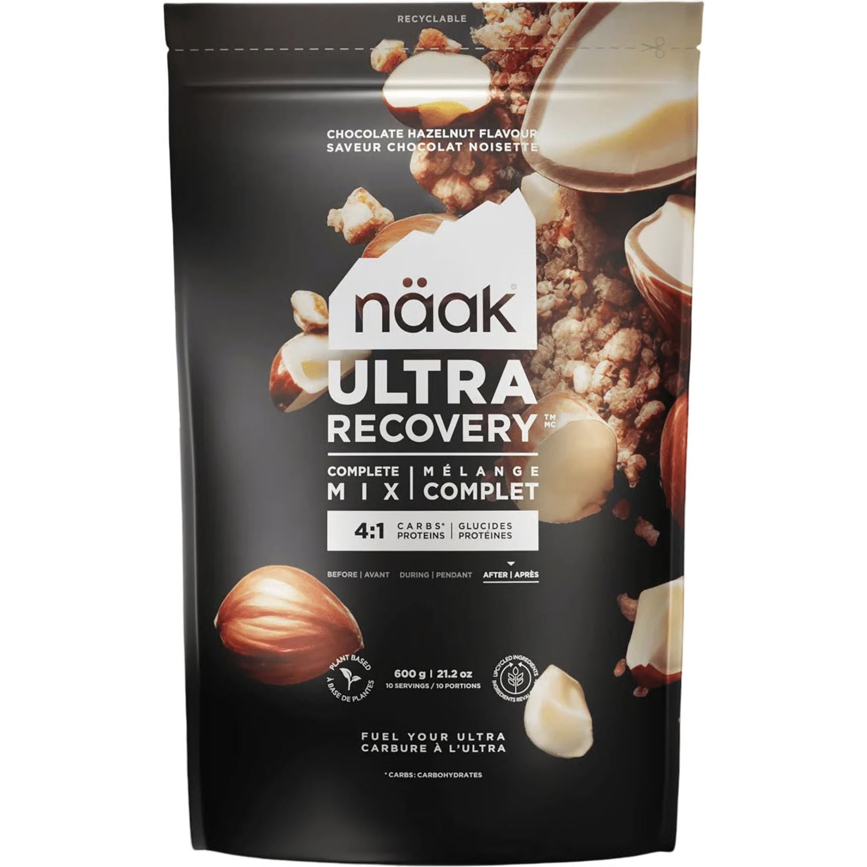 Mélange de récupération complet - Chocolat Noisette Ultra Recovery 600g