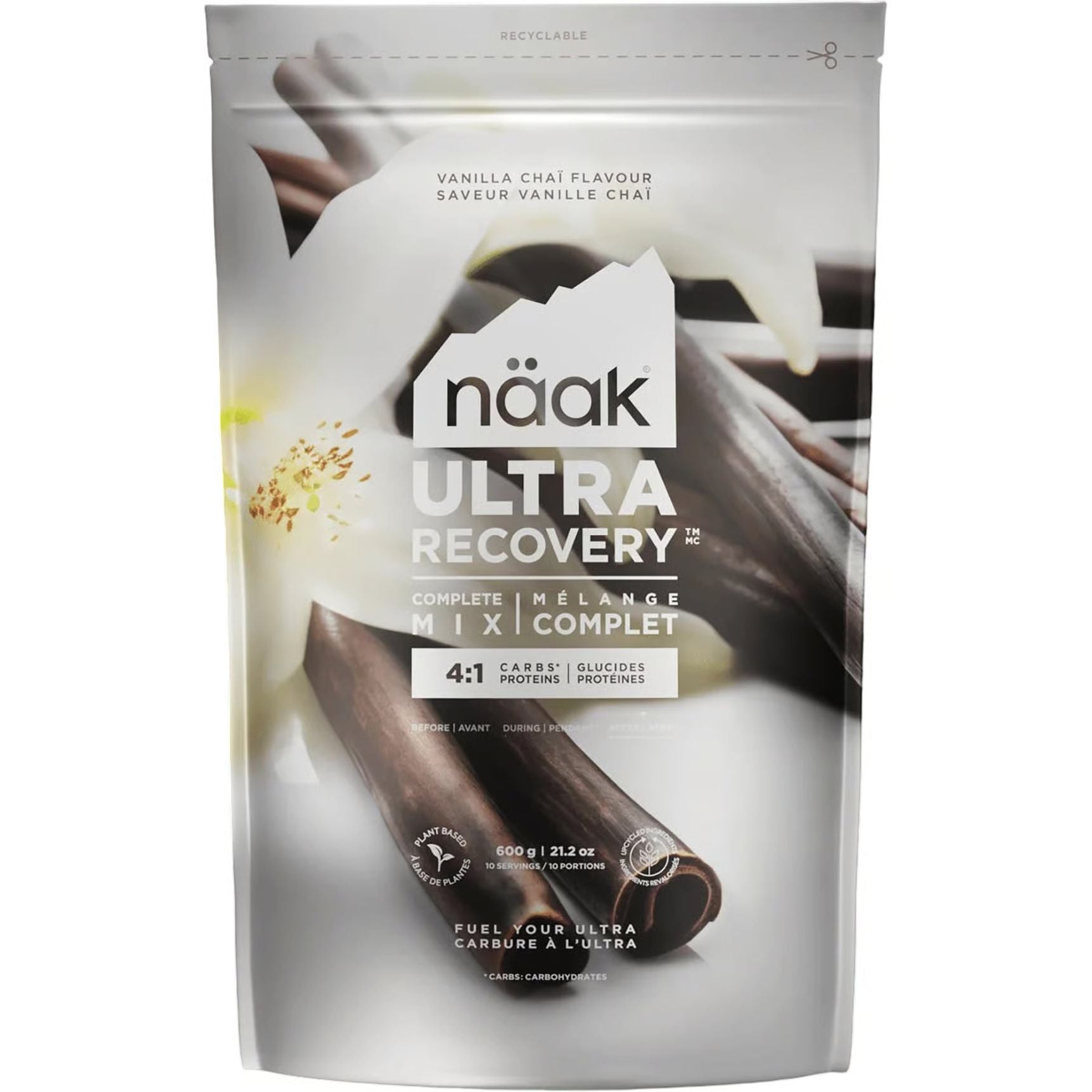 Naak recovery Complete Mix - Vanilla Chai 600g