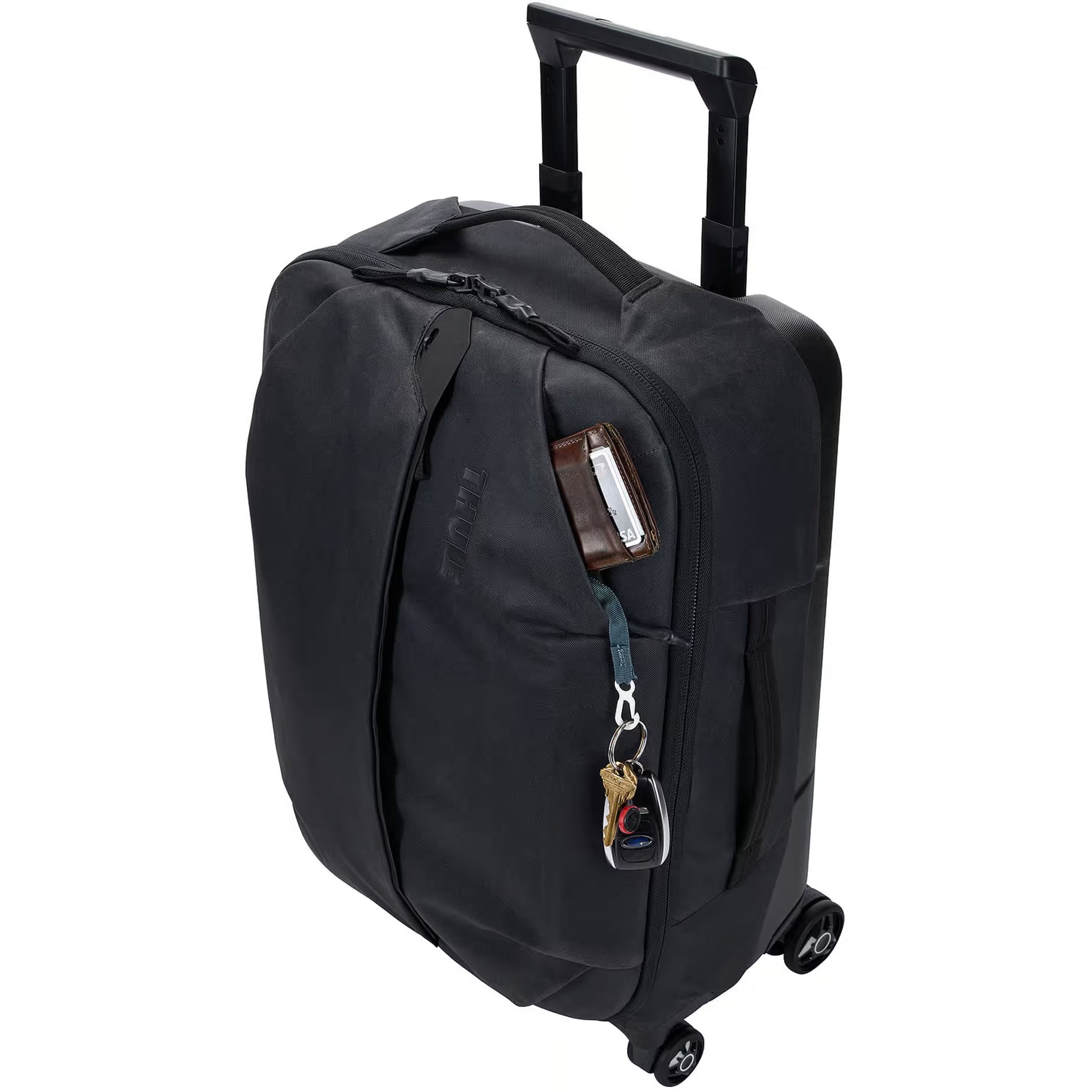 Valise cabine Aion à roulettes 35L - Noir