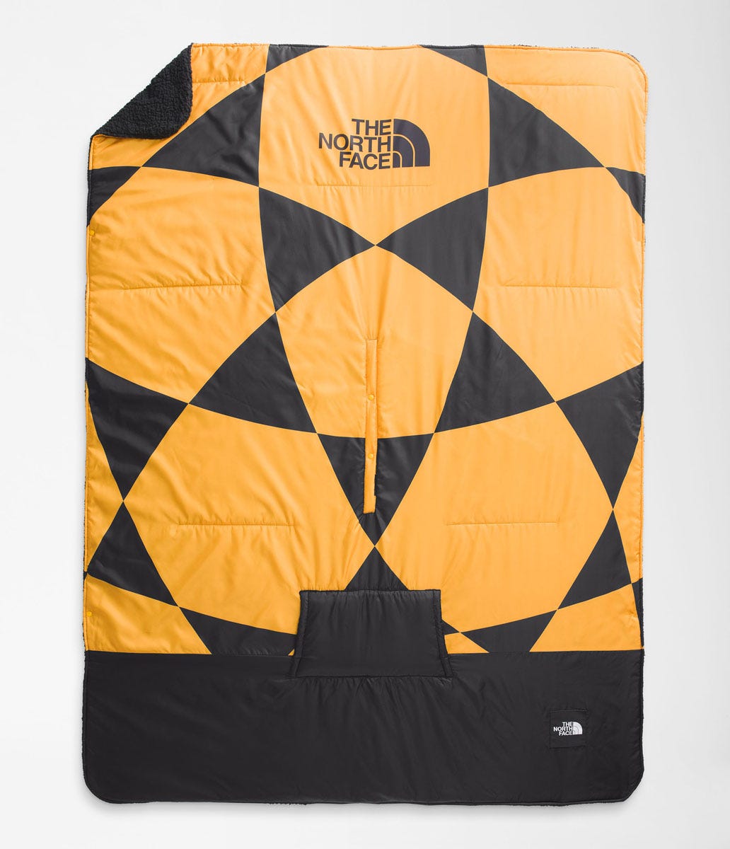 Couverture Wawona Packable- Gold Geodome Print||Wawona Packable Blanket Summit - Gold Geodome Print