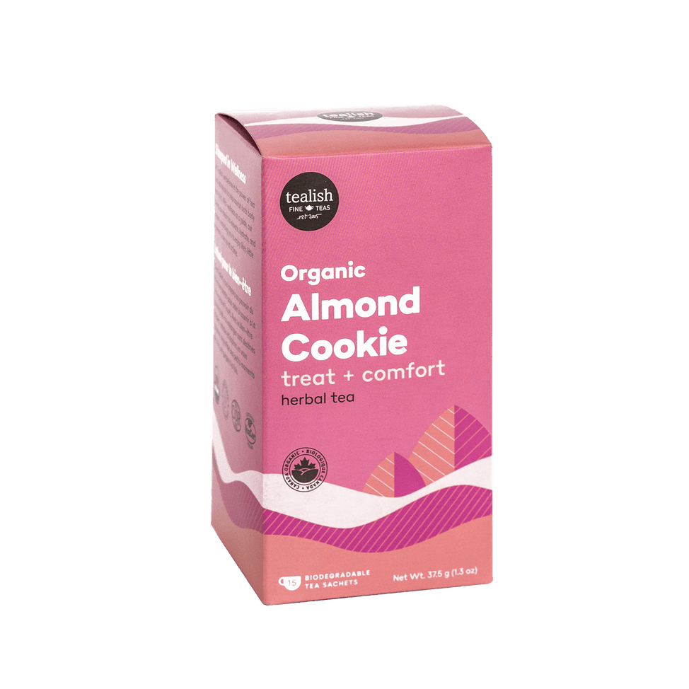 Sachets de Thé Biscuits aux Amandes Bio||Organic Almond Cookie Tea Sachets
