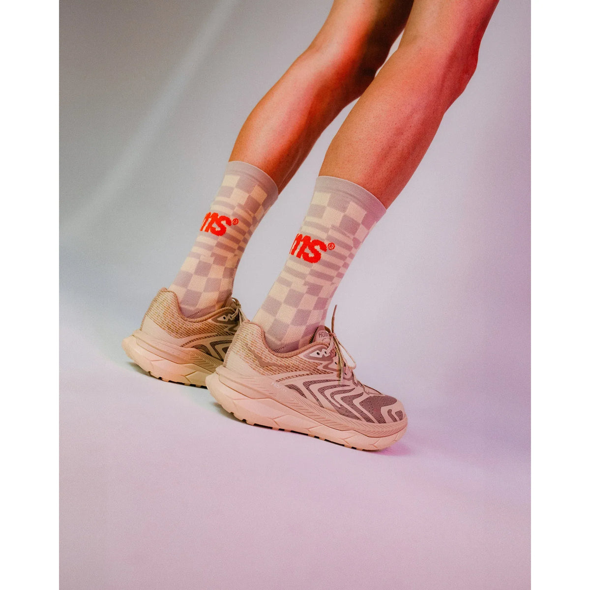 Chaussettes de course à pied Performance Checkers - Unisexe