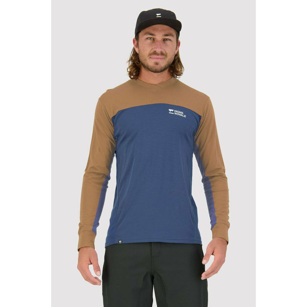 Chandail de vélo Merinos Redwood Enduro - Hommes