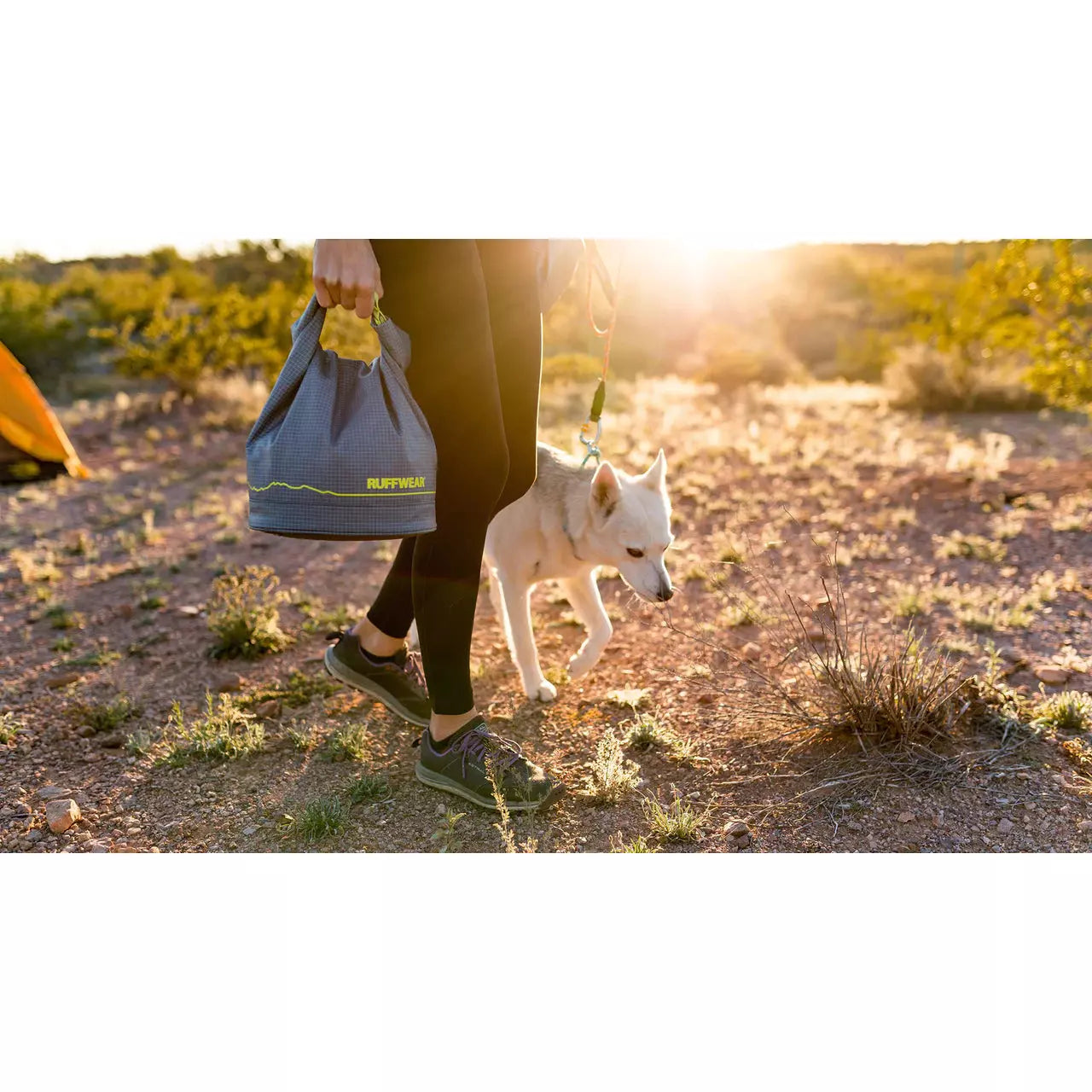 Kibble Kaddie - Sac de transport pour nourriture pour chien 10 L - Bleu ardoise