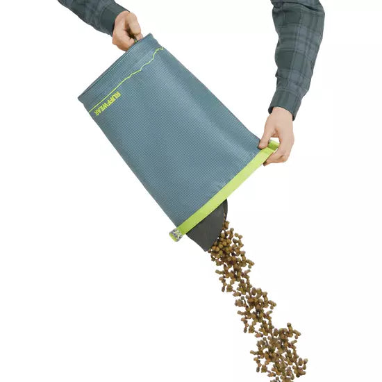 Kibble Kaddie - Sac de transport pour nourriture pour chien 10 L - Bleu ardoise